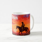 Sunset in the West コーヒーマグカップ (正面右)