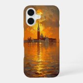 Sunset in Venice iPhone 16ケース (裏面)