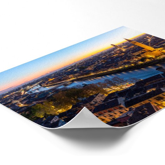 Sunset in Verona ポスター (角)