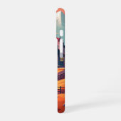 Sunset_iphoneケースの静かな森林歩道 iPhone 16ケース (左側面)