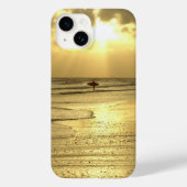 Sunset iPhone Caseでのビーチの楽しみ Case-Mate iPhoneケース (裏面)
