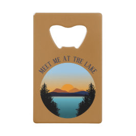 Sunset Lake クレジットカード栓抜き