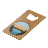 Sunset Lake   クレジットカード栓抜き (正面アングル)