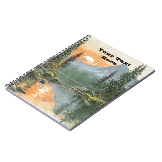 Sunset Lake ノートブック (左側)