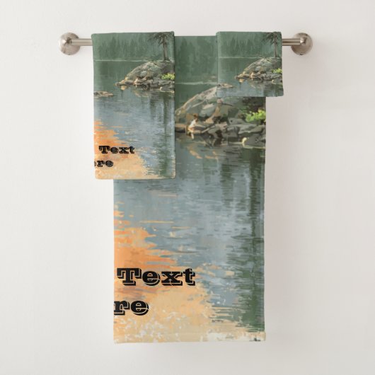 Sunset Lake バスタオルセット (インサイチュ)