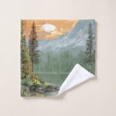 Sunset Lake バスタオルセット (ウォッシュタオル)