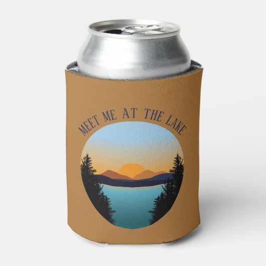 Sunset Lake   缶クーラー (缶正面)