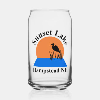 Sunset Lake Can Glass ガラス缶