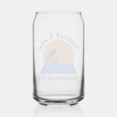 Sunset Lake Can Glass ガラス缶 (裏面)