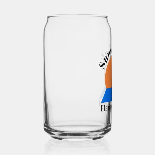 Sunset Lake Can Glass ガラス缶 (右)