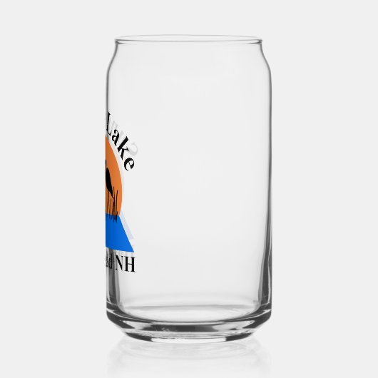 Sunset Lake Can Glass ガラス缶 (左)