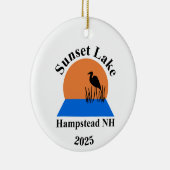Sunset Lake Ornament セラミックオーナメント (右)