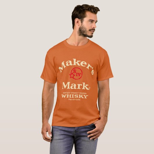Sunset Light Makers Mark Whiskey eThrough Clouds g Tシャツ (正面フル)