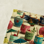 Sunset Mai Tais ビーチタオル (インサイチュ)