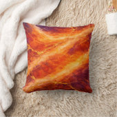 Sunset Marble with Gold Veining クッション (ブランケット)