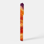 Sunset Marble with Gold Veining iPhoneケース (右側面)