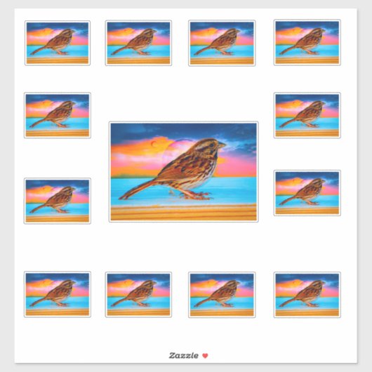 Sunset Melody シール (シート)