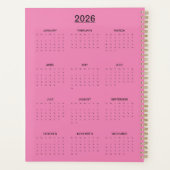 Sunset Melody プランナー手帳 (裏面)