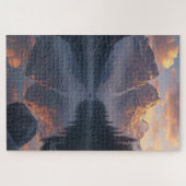 Sunset Mountain Lake Jigsaw Puzzle ジグソーパズル (横)