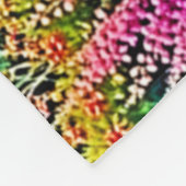 Sunset Mountain Lake Majesty Art フリースブランケット (角)