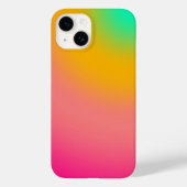 Sunset Neon Gradient Case-Mate iPhoneケース (裏面)