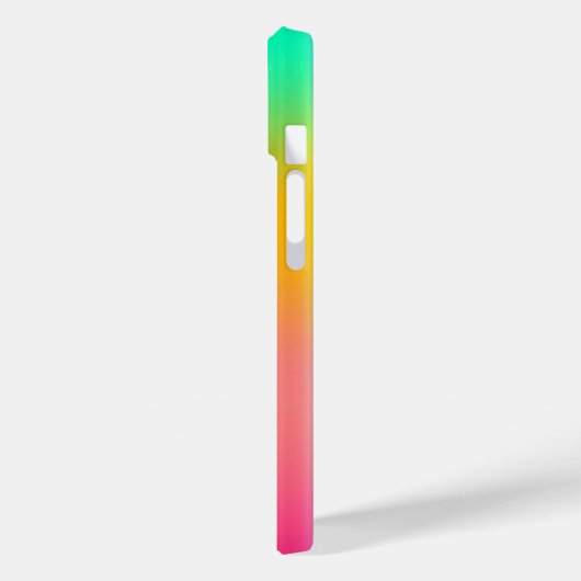 Sunset Neon Gradient Case-Mate iPhoneケース (裏面 / 左)