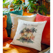 Sunset Oasis, custom クッション