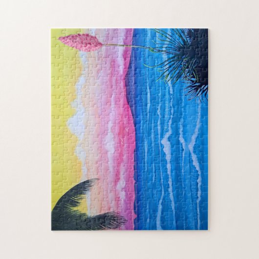 Sunset Ocean  ジグソーパズル (縦)