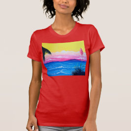 Sunset Ocean Tシャツ