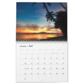 Sunset of Siquijor S-L Size カレンダー (1月 2027)