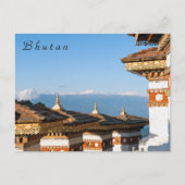 Sunset on Dochula Pass - Bhutan, Himalaya ポストカード (正面)