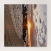 Sunset on Kauaii – ハワイ – 20x20 - 676 pc ジグソーパズル (横)