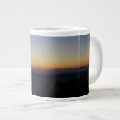Sunset on Mt Whitney - John Muir Trail ジャンボコーヒーマグカップ (正面右)
