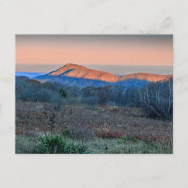 Sunset on Old Rag，バージニア ポストカード