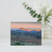 Sunset on Old Rag，バージニア ポストカード (スタンド正面)