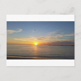 Sunset on Thanksgiving. シーズンポストカード