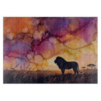 Sunset on the Savanna カッティングボード