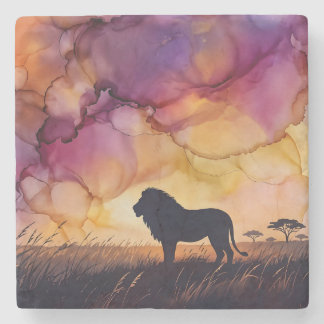 Sunset on the Savanna ストーンコースター