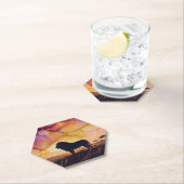 Sunset on the Savanna ペーパーコースター (インサイチュ)