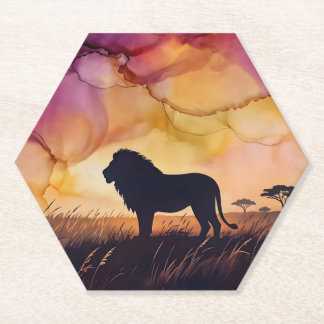 Sunset on the Savanna ペーパーコースター