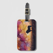 Sunset on the Savanna ラゲッジタグ (正面縦)