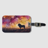 Sunset on the Savanna ラゲッジタグ (正面横)