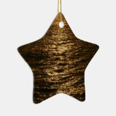 Sunset on the Water抽象芸術海撮影 セラミックオーナメント (右)