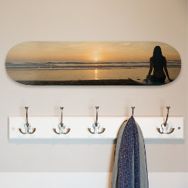 Sunset Over a Quiet Beach スケートボード