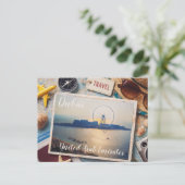 Sunset Over Dubai – City of Wonders ポストカード (スタンド正面)