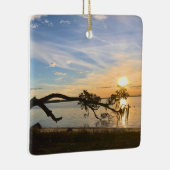 Sunset Over East Bay セラミックオーナメント (右)