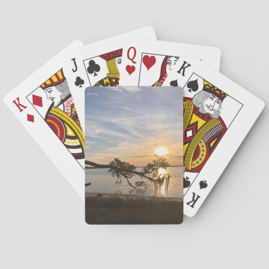 Sunset Over East Bay トランプ (裏面)