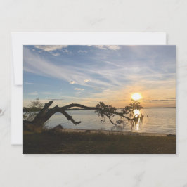 Sunset Over East Bay ノートカード