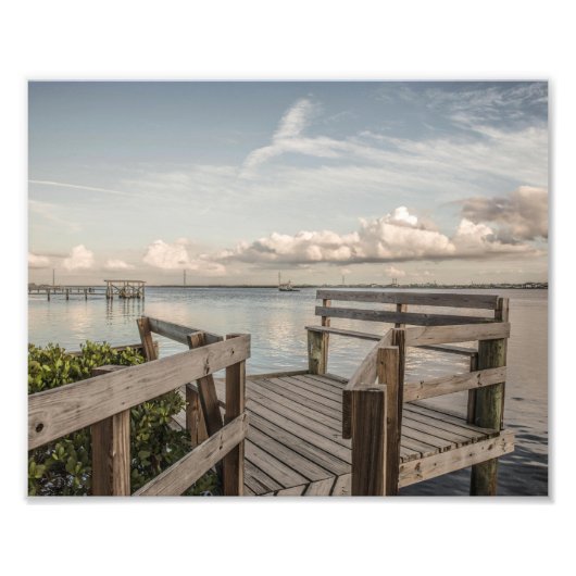 Sunset Over Ellenton Florida – 写真 フォトプリント (正面)