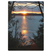 Sunset Over Forest Lakeクリップボード クリップボード (裏面)